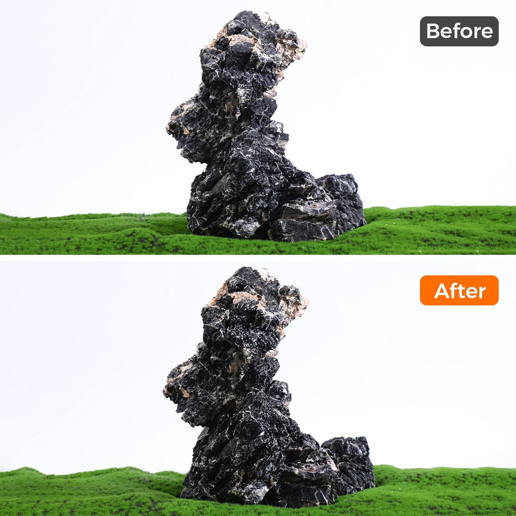 10-12 Inches Natural Seiryu Stone 3 PCS Extra Large Aquarium Rocks for Aquascaping, Aquarium Landscaping, Terrariums, Fish Tank Decoration, Vivariums, Paludarium, Amphibian Enclosures