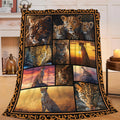 Cheetah Blanket Cheetahs Throw Blanket Flannel Stuff Merch Cozy Decor Fleece Plush Fuzzy Warm Soft Lightweight Bedding Gifts for Lover Girls Women Men Boy Couch Sofa 50"X40"