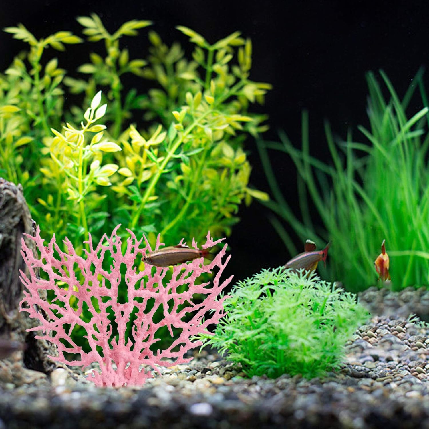 Besimple Artificial Aquarium Coral Ornament Decor Plastic Fish Tank Plants Decoration for Aquarium Landscape