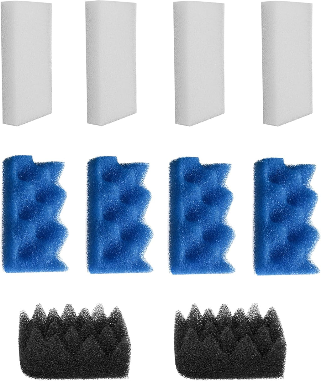 Bio Foam for Fluval 106/107 Value Pack,10 pc Replacement Filter Media