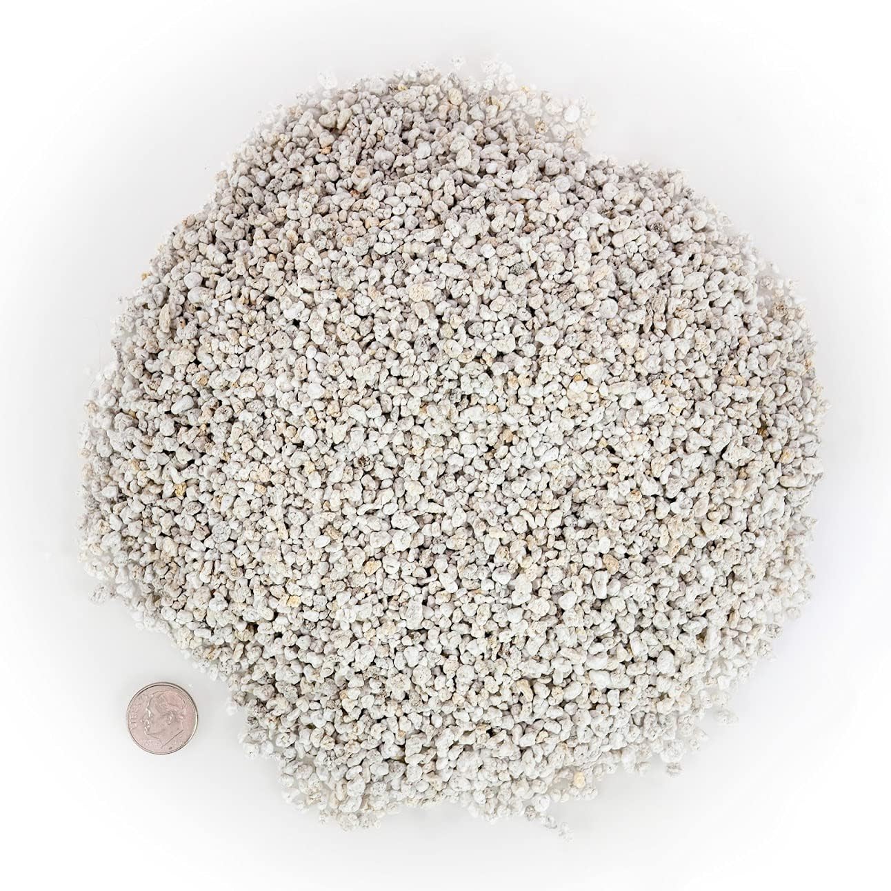 Gardenera Organic Perlite - Medium/Fine Grade (5 Quart Bag) Horticultural Soil Amendment for Indoor & Outdoor Container Plants for Drainage Management and Enhanced Growth