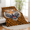 Tiger Throw Blanket Tiger Stuff Gifts for Kids Girls Boys Adults Women Men Soft Cozy Warm Plush Fluffy Fuzzy Fleece Blanket Decor 60''X80''