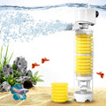Fish Tank Filters, 4-in-1 Aquarium Filter for Multi-Layer Filtration, Adjustable Oxygenation & Wavemaker, Ultra-Quiet Water Circulation for 40-70 Gallon Aquariums, 225GPH