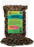 Gardenera Premium Monstera Potting Soil - Quick Drain Potting Soil for Growing and Repotting Monstera Deliciosa/Swiss Cheese Plant - 4 Quart Bag