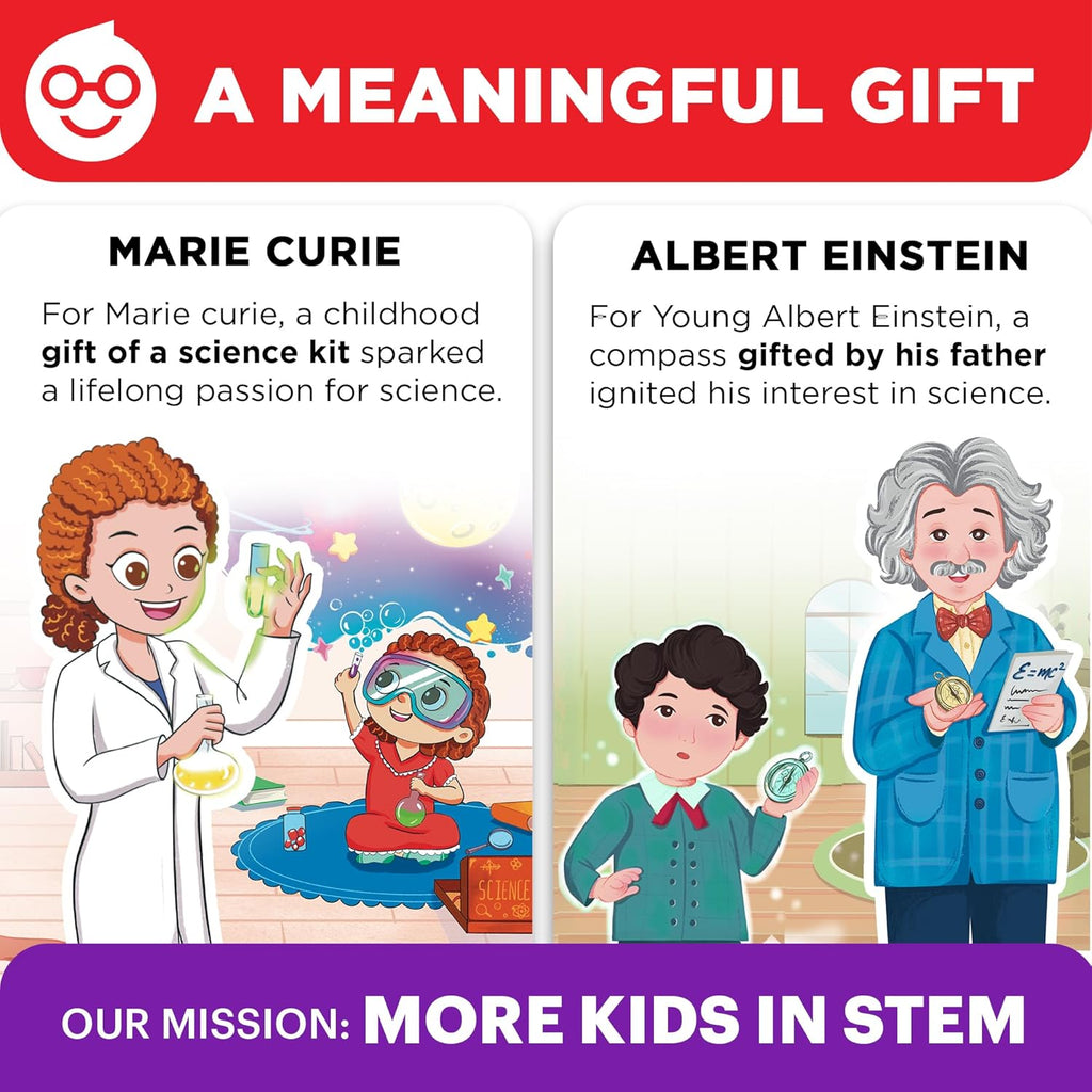 Doctor Jupiter My First Amazing Science Kit for Kids Ages 4-5-6-7-8 Ideas for 4+ Year Old Boys & Girls | Learning & Educational Projects | STEM Toy with 100+ Experiments
