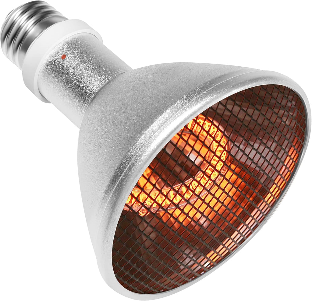 Deep Heat Projector - DHP 80W Infrared Reptile Heat Lamp Bulbs for Turtle Light Bearded Dragon Chicken Lizard Leopard Gecko Snake