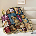 Golden Retriever Throw Blanket Golden Retriever Puppy Stuff Gifts for Dog Lover Kids Girls Boys Adults Women Men Soft Cozy Warm Plush Fluffy Fuzzy Fleece Blanket Decor 50''X60''