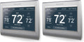 Honeywell Home RTH9585WF1004 Wi-Fi Smart Color Thermostat, 7 Day Programmable, Touch Screen, Energy Star, Alexa Ready, Gray (Pack of 2)