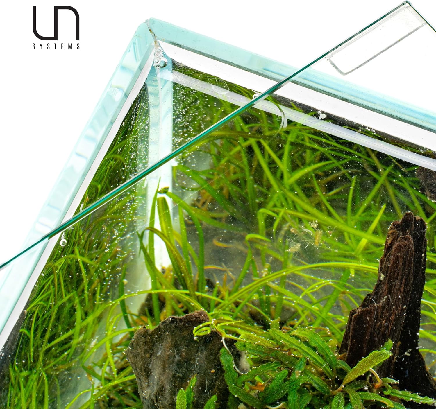 Ultum Nature Systems Ultra Clear Rimless Tank Lid - Cover for Glass Aquarium, Frameless Fish Tank - 20C, 20T (Flush Fit)
