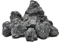 Natural Volcanic Lava Rock Stones for Fire Pit 4"-9" Natural Rocks for Fish,Fire Bowls,Gas Log Sets,Fireplaces,Decorative Landscaping & Outdoor Garden Projects-15lb 6-7pcs