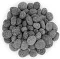 Stanbroil Tumbled Lava Rock Pebbles for Indoor or Outdoor Gas Fire Pits and Fireplaces - 10 pounds (1/2"-1")