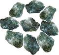 Amazing Gemstone Moss Agate Raw Crystals and Healing Stones, Natural Rocks for Tumbling and DIY Raw Stones and Crystals (1 lb)