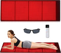 Red Light Therapy Mat for Body, 67'' x 24'' Infrared Therapy Pad with 1400 LEDs, 660nm & 850nm Dual-Wavelength Red Light, Full Body Pain Relief, Muscle Relaxation, Joint Support, Enhanced Recovery