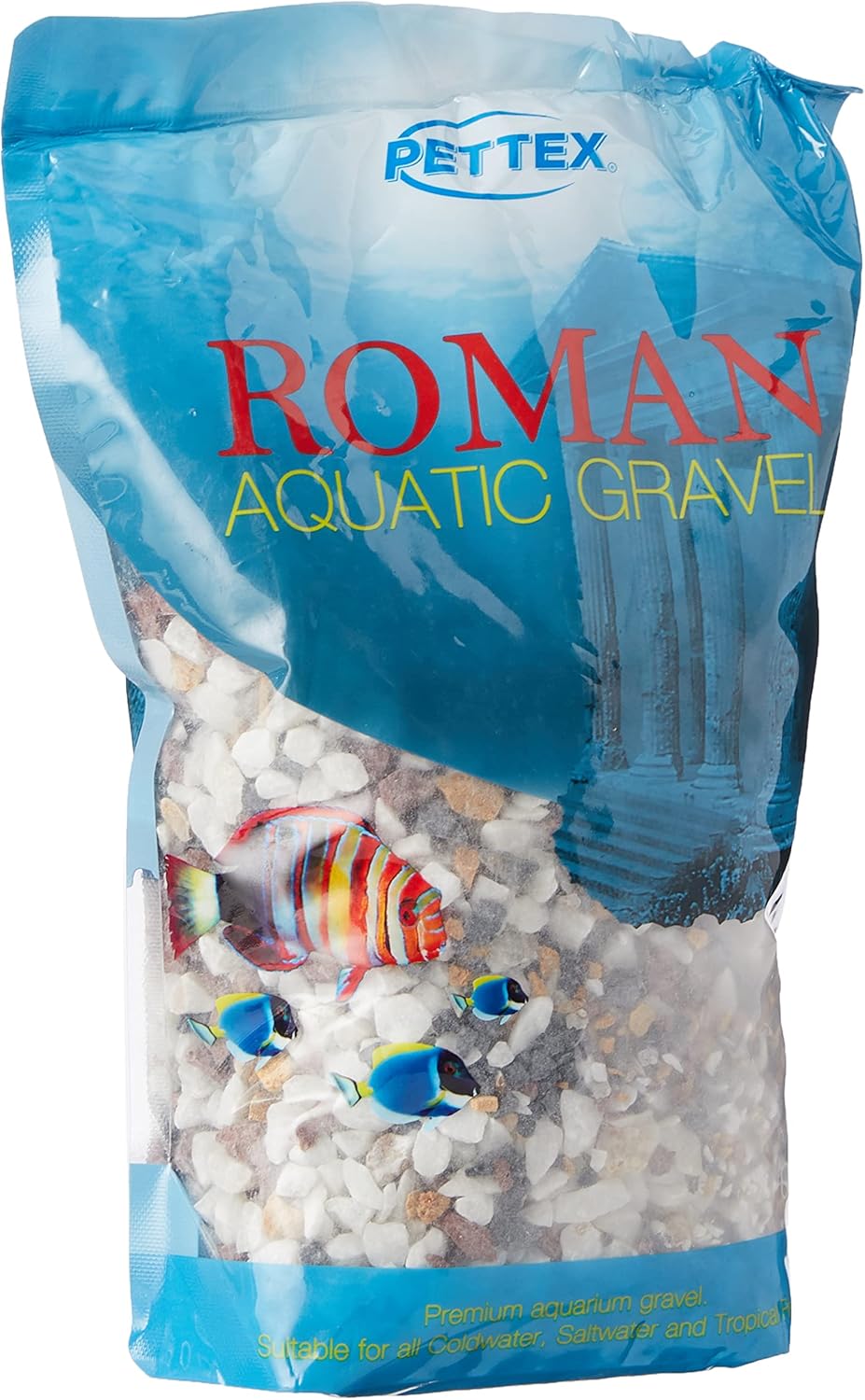 Roman Gravel Aquatic Roman Gravel, 2 Kg, Natural Mixed Gems