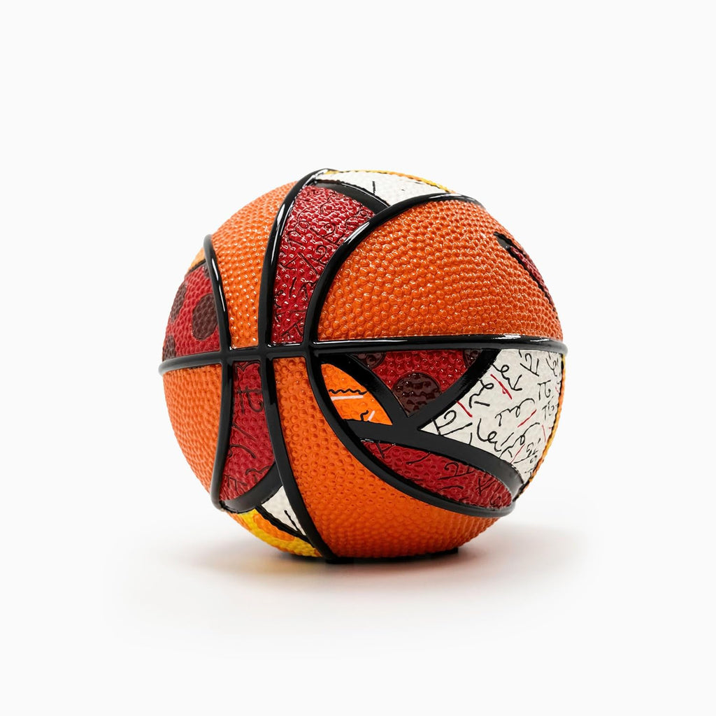Britto Collectible Figurine - Iconic Art Figurine, Decorative Displays for Modern Home Decor | Designed by Iconic Artist Romero Basketball (Multicolor)