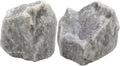 Amazing Gemstone 2 Pieces Hackmanite Fluorescent Sodalite Raw Crystals and Healing Stones, Natural Rocks for Tumbling and DIY Raw Stones and Crystals