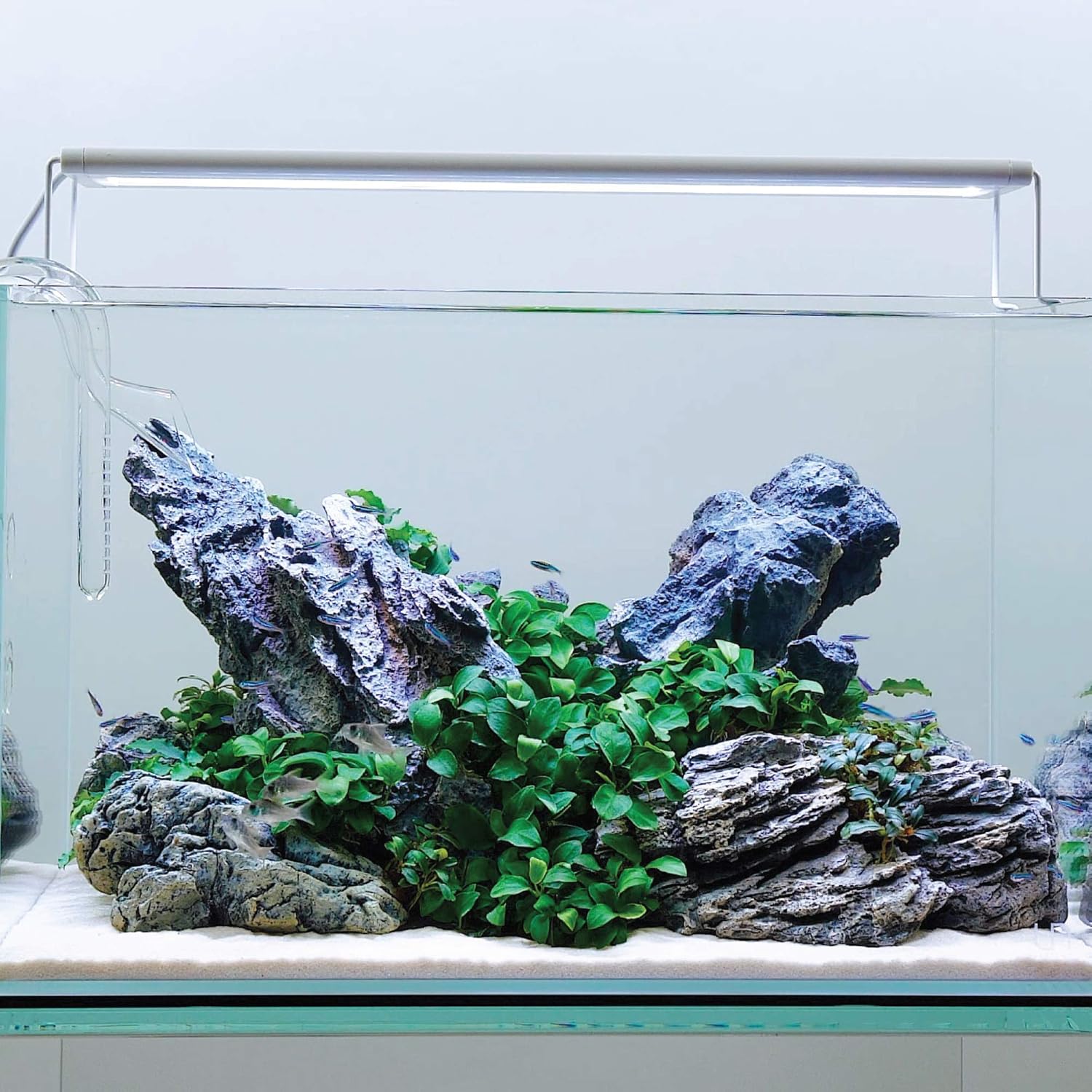 Current USA Seiryu Stone Collection 11 Piece Set | Molded Aquarium Decor Rock Artificial Resin Fish Tank Decoration up to 48" Long Aquariums 8817