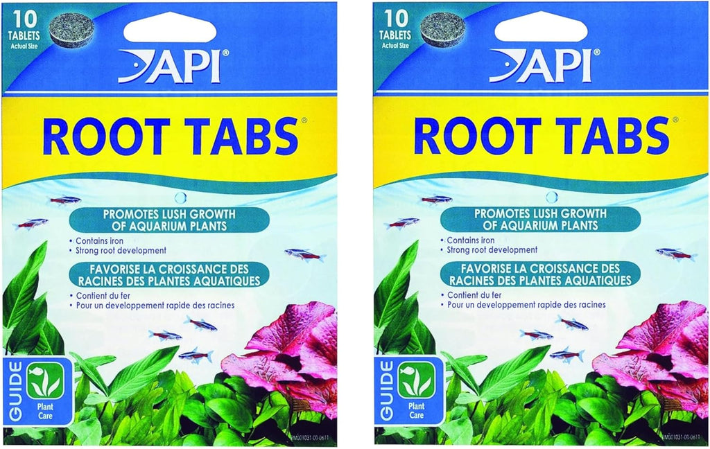 API Root TABS Freshwater Aquarium Plant Fertilizer 0.4-Ounce 10-Count Box (Pack of 2)
