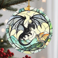 Christmas Ornaments, Dragon Ornament, Christmas Tree Ornaments, Xmas Decorations, Holiday Decorations, Gifts for Dragon Lovers, Holiday Party Gifts, and Xmas Gift Ideas