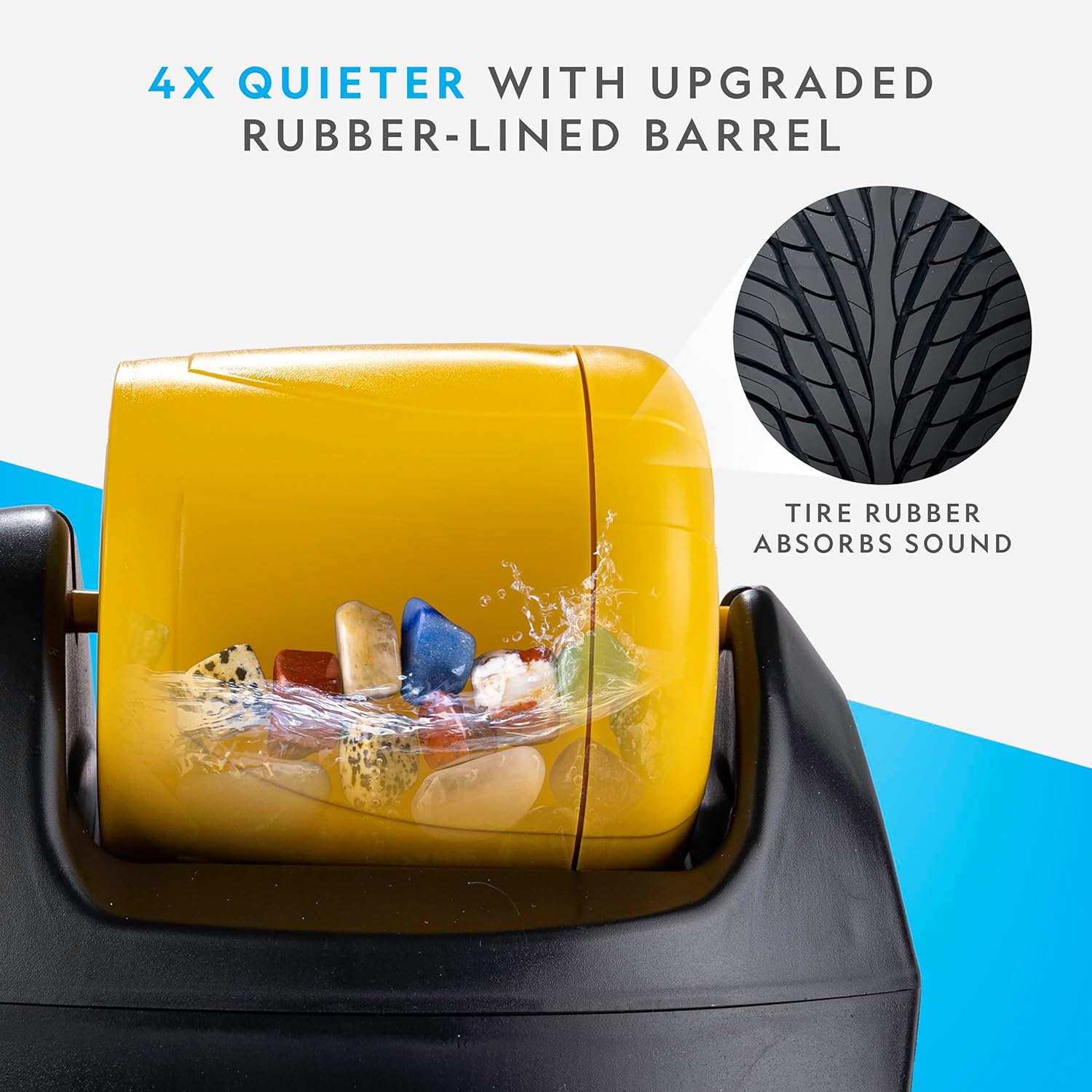 National Geographic Starter Rock Tumbler Kit - Durable Leak-Proof Rock Polisher for Kids - Complete Rock Tumbling Kit - Geology Hobby Science Kit, Rocks & Crystals for Kids (Amazon Exclusive)