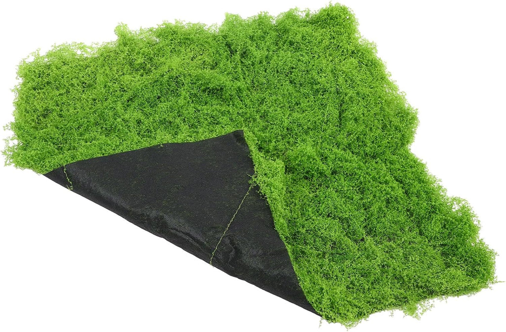 Artificial Moss Turf Lifelike Faux Lawn for Landscape Decoration for Garden Fish Tank Bonsai and Photo Props Lightweight Material Flocking