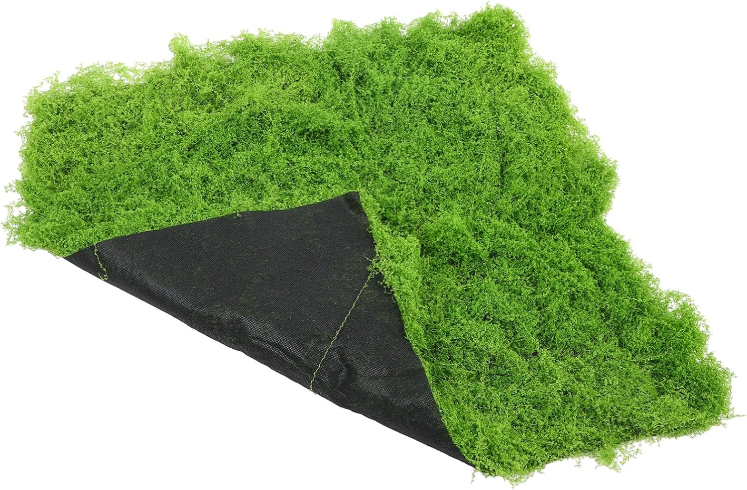 Artificial Moss Turf Lifelike Faux Lawn for Landscape Decoration for Garden Fish Tank Bonsai and Photo Props Lightweight Material Flocking