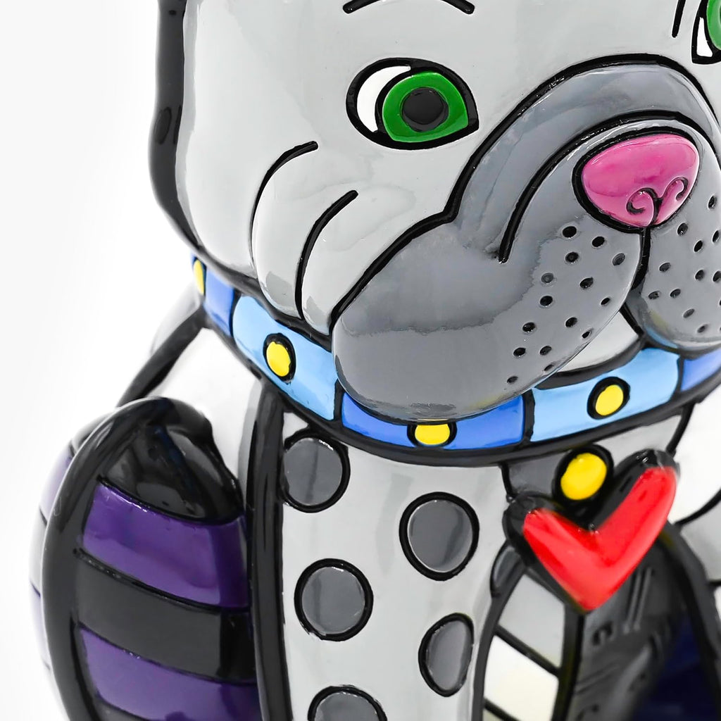 Britto Collectible Figurine - Iconic Art Figurine, Decorative Displays for Modern Home Decor | Designed by Iconic Artist Romero French Bulldog (Multicolor)