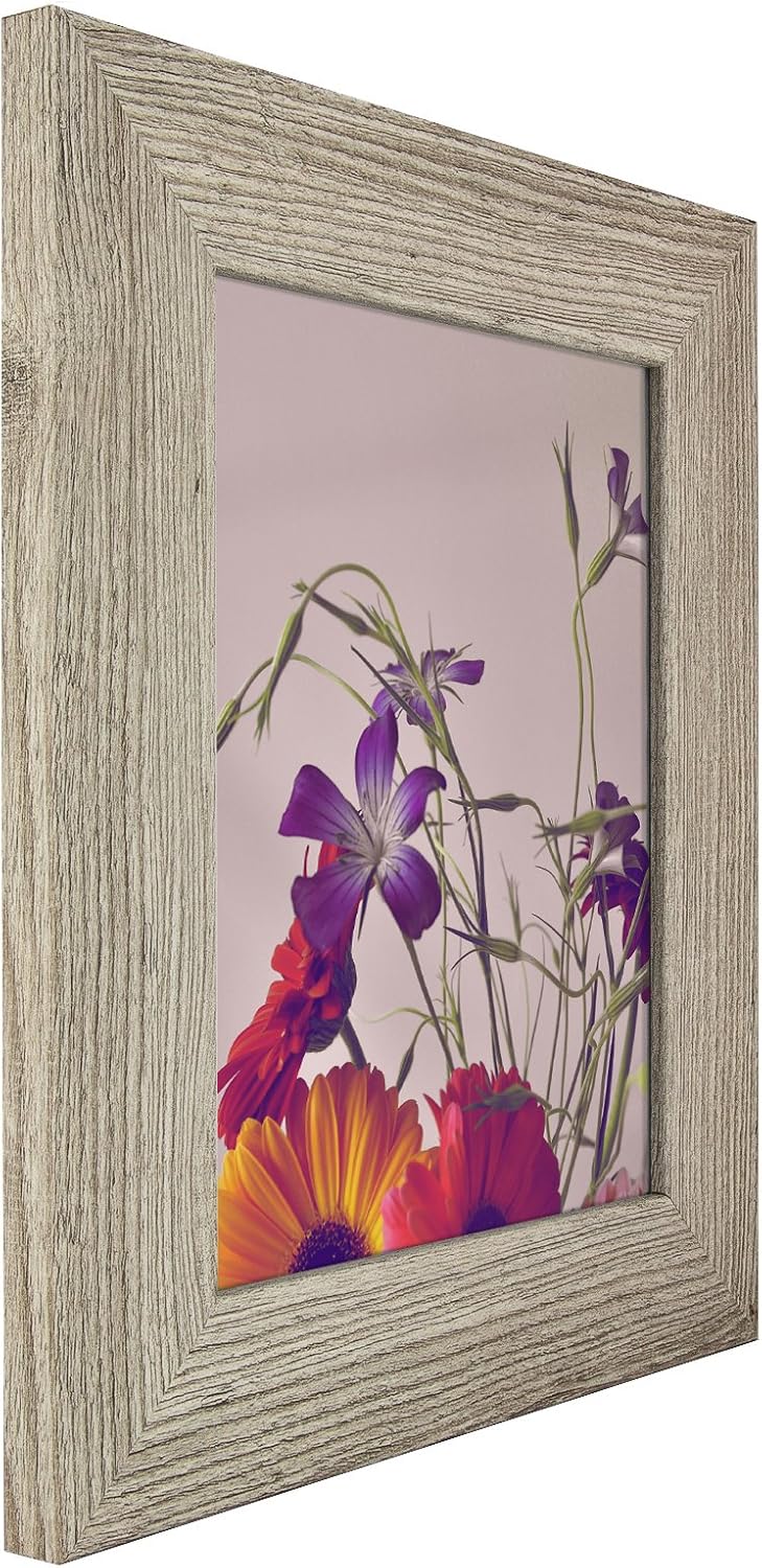Craig Frames 74690 8 by 10-Inch Picture Frame, Smooth Wrap Finish, 2-Inch Wide, Restoration White