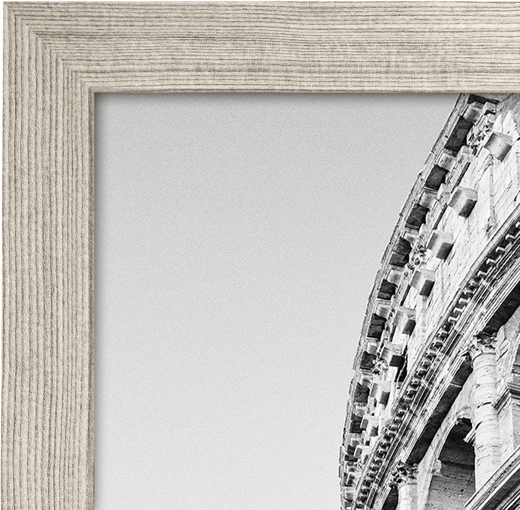 Americanflat 20x24 Picture Frame with Polished Plexiglass - Wide Picture Frames Made of Engineered Wood for Vertical or Horizontal Wall Display - Epic Collection - Driftwood