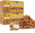 Legigo 2 Pack Coco Coir Chips for Plants- 2.2 LB 100% Organic Coconut Chips Brick Potting Mix with Low EC & PH Balance, Coconut Husk Substrate Coco Husk Mulch for Garden, Planting, Orchid and Soil Mix
