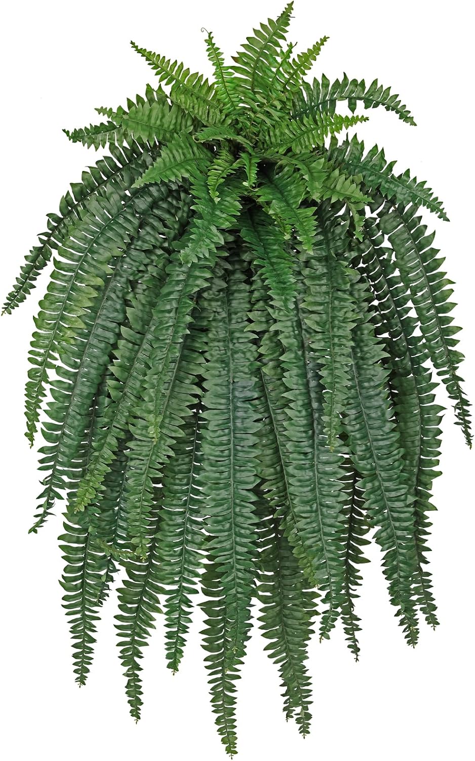 Ferns Fake Plants 52 Fronds Artificial Plants Outdoor 47" Long Fake Fern Look Real Large Plant Artificial Ferns Potted | Hanging Boston Fern | Fake Plant Shrubs for Home Garden Porch Farmhouse Decor