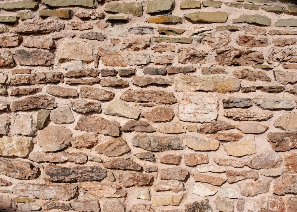 BELECO 10x8ft Fabric Vintage Brick Stone Wall Backdrop for Photography Ancient Rock Wall Textured Brick Stone Background Wallpaper Stone Wall Birthday Party Decorations Studio Booth Photo Props