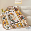 Guinea Pig Throw Blanket Guinea Pig Stuff Gifts for Kids Girls Boys Adults Women Men Soft Cozy Warm Plush Fluffy Fuzzy Fleece Blanket Decor 50''X60''