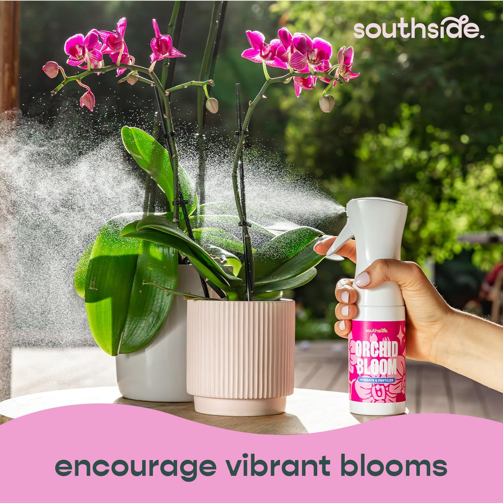 Orchid Grow Fertilizer by Southside - 7.1 oz - Bring Dormant Orchids Back to Life - Gentle Formula, Premium Continuous Spray for Easy Coverage
