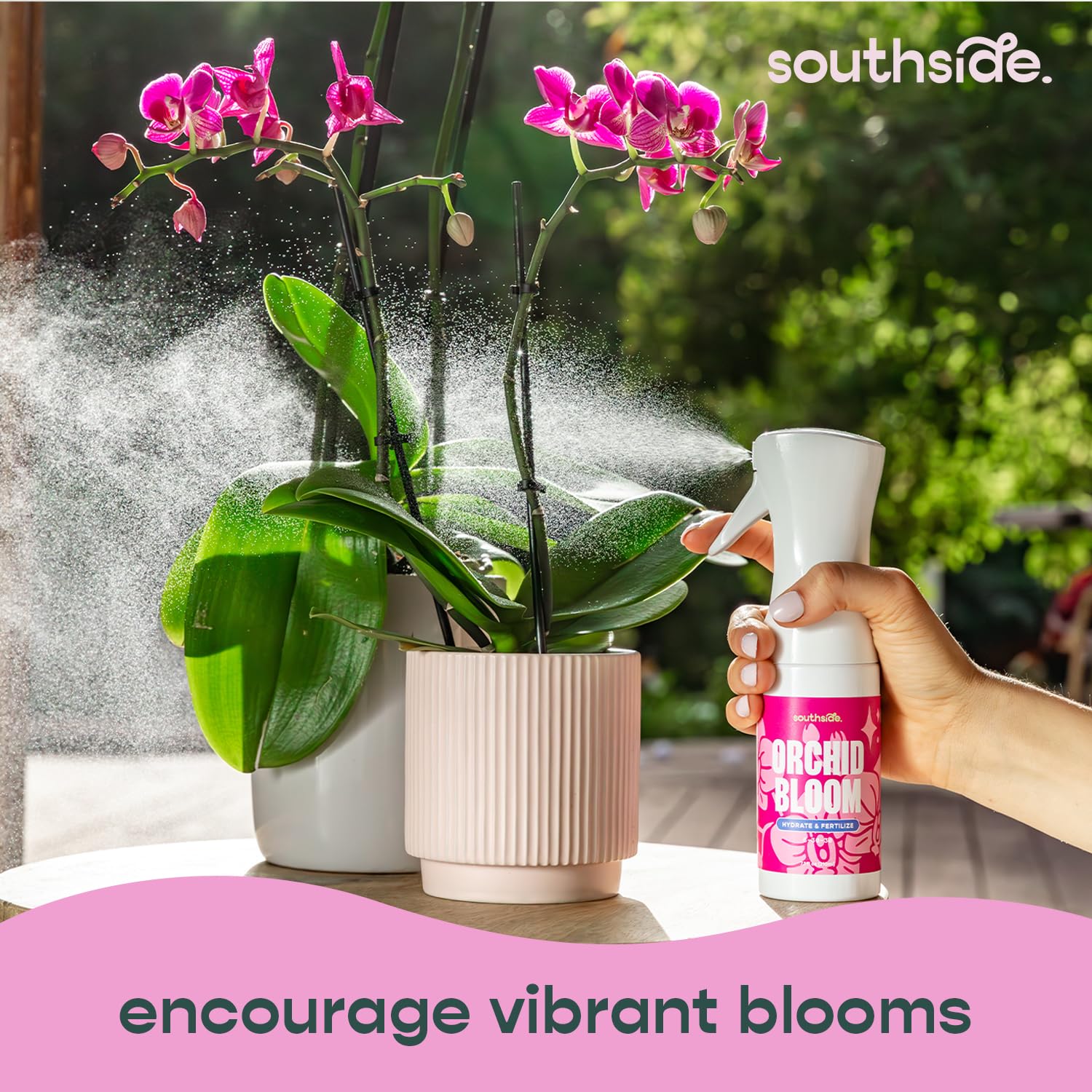 Orchid Grow Fertilizer by Southside - 7.1 oz - Bring Dormant Orchids Back to Life - Gentle Formula, Premium Continuous Spray for Easy Coverage