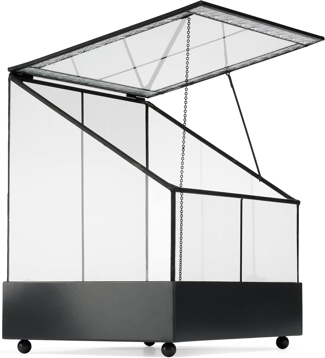 H Potter Terrarium Wardian Case Plant Container Succulent Planter Fairy Garden Display Case WAR153