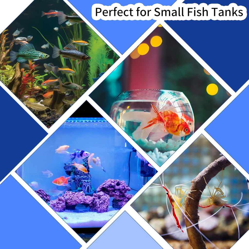Aquarium Air Stone,0.98 Inch Fish Tank Nano Bubble Stone Kit with Check valve and Control Valve Quiet Extremely High Dissolved Oxygen Diffuser Makes Extremely Tiny Bubbles for Betta Fish,shrimp