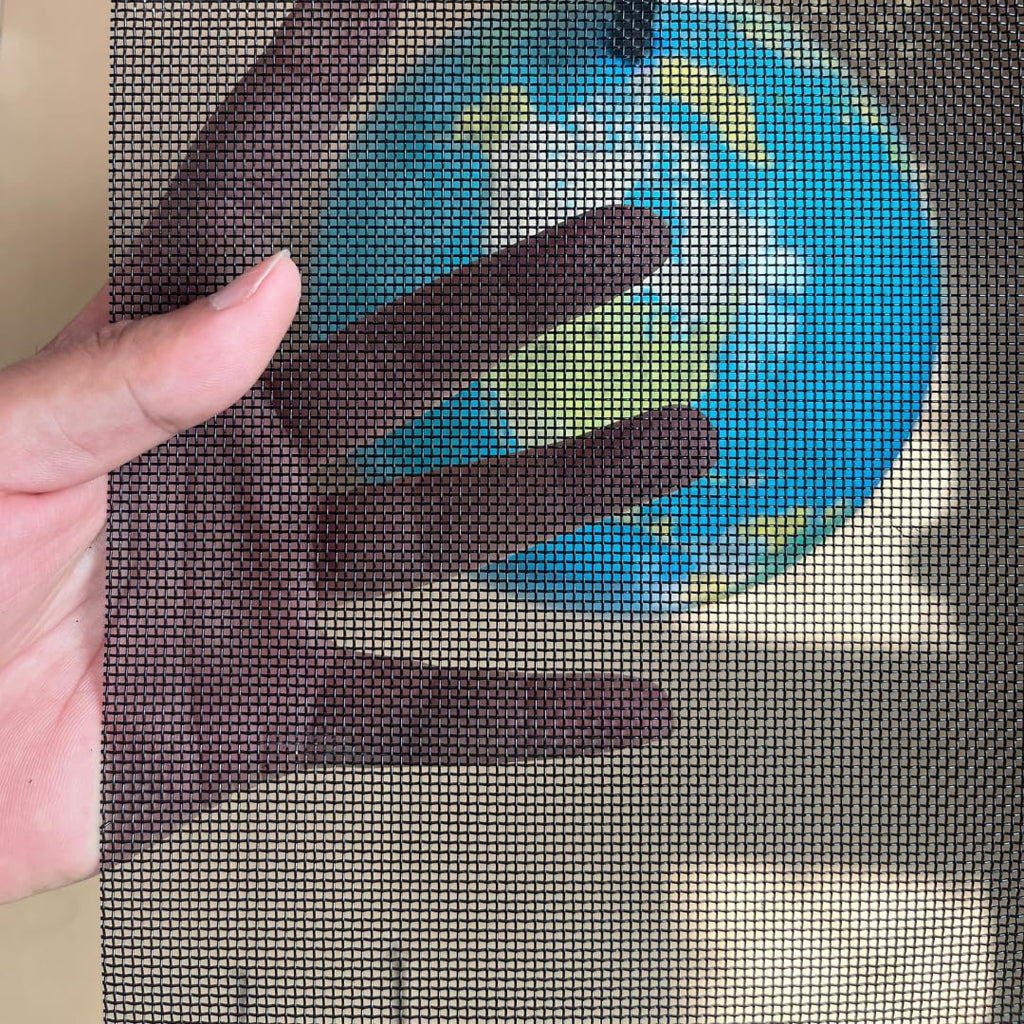 4 Pack 20 Mesh Screen 8”X11.8”(200mmX300mm) - Black Stainless Steel Metal Mesh Sheet Never Rust 1mm Hole Keep Rodent Out or Make Any Shapes, Screen for DIY Crafts, Vent Covers, Window Protection