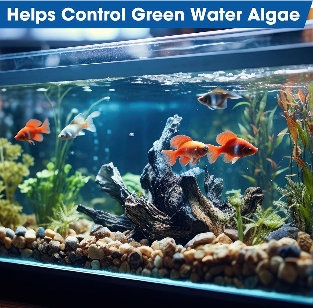 Aquarium Filter Resin for Water Purification, 3 Bags x 200ml, Tannin Remover, Odor Eliminator for Crystal Clear Water