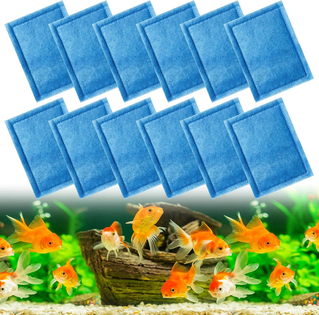 MEWTOGO 12 Pcs Aquarium Filter Replacement Cartridge Compatible with Aqua-Tech EZ-Change #2, Fish Tank Filters for 10-20 Power Filters