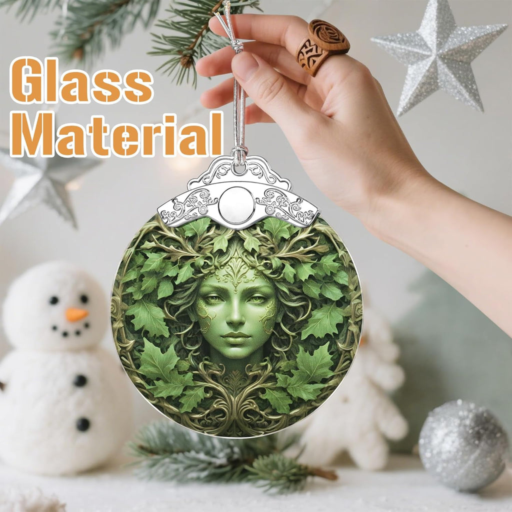 Christmas Ornaments, Christmas Tree Decorations, Keepsake Ornaments, Holiday Decor, Holiday & Xmas Gifts. Gifts for Plant Lovers & Nature Lovers - Nature Goddess-Theme