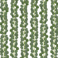 CQURE 72 Pack 504Ft Eucalyptus Garland,Artificial Eucalyptus Leaves Table Greenery Garland Wreath Vines for Wedding Party Table Fireplace Bedroom Wall Room Decor
