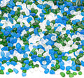 QEQEKAKA Sea Glass Stones for Crafts About 1LB (405g/14.28oz) Glass Pebbles Gemstones Bulk for Beaching Wedding DIY Decoration Aquarium Turtle Tank Vase Filler
