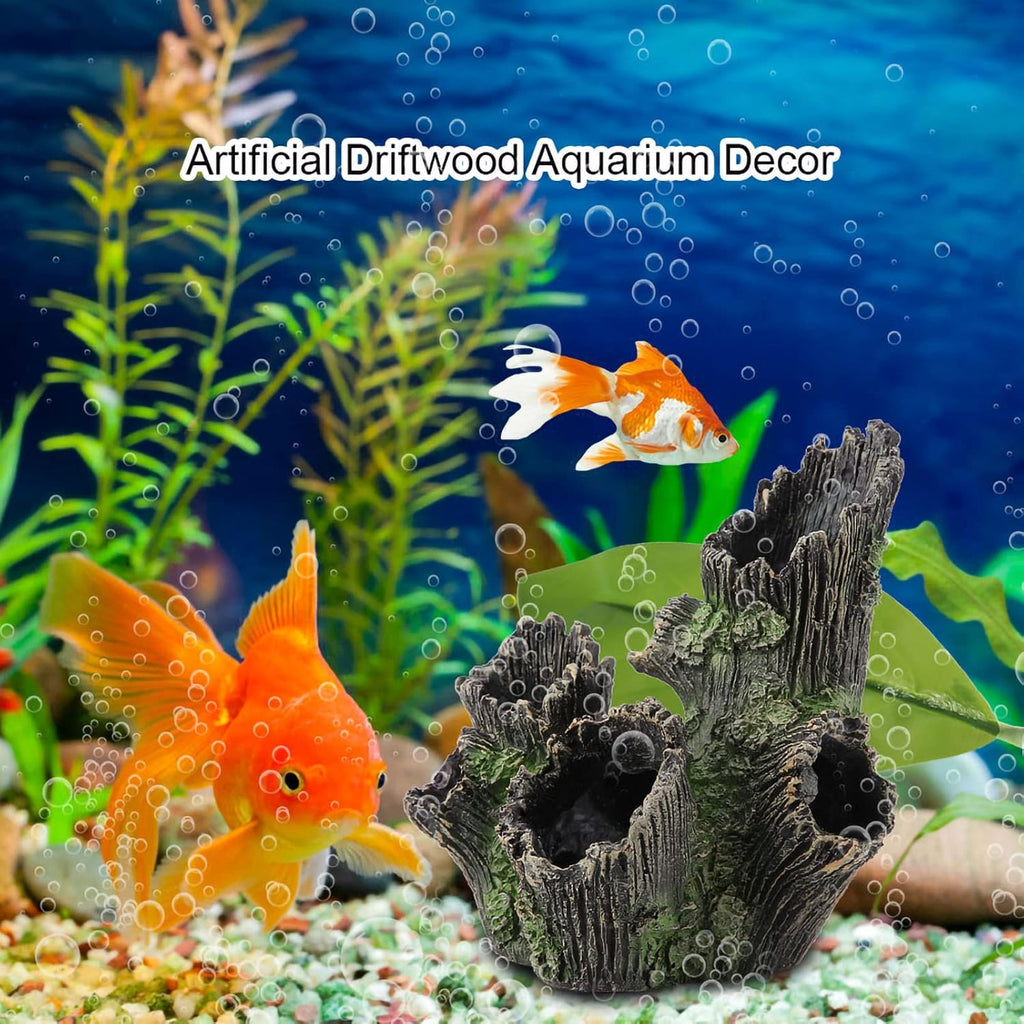 Aquarium Driftwood, Fake Driftwood Aquarium Decorations Aquarium Decor Wood Reptile Driftwood Artificial Driftwood for Aquarium (01)