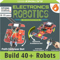 ButterflyEdufields 40in1 STEM Robotics Kits for Kids 8-12 Years | DIY Robots Projects for Kids with Electronics Board & Sensors | Best Educational Homeschooling Gift for 8 10 12 Years | 100+ Parts