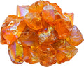 Amazing Gemstone Tangerine Aura Quartz Raw Crystals and Healing Stones, Natural Rocks for Meditation and DIY Raw Stones and Crystals (1 lb)