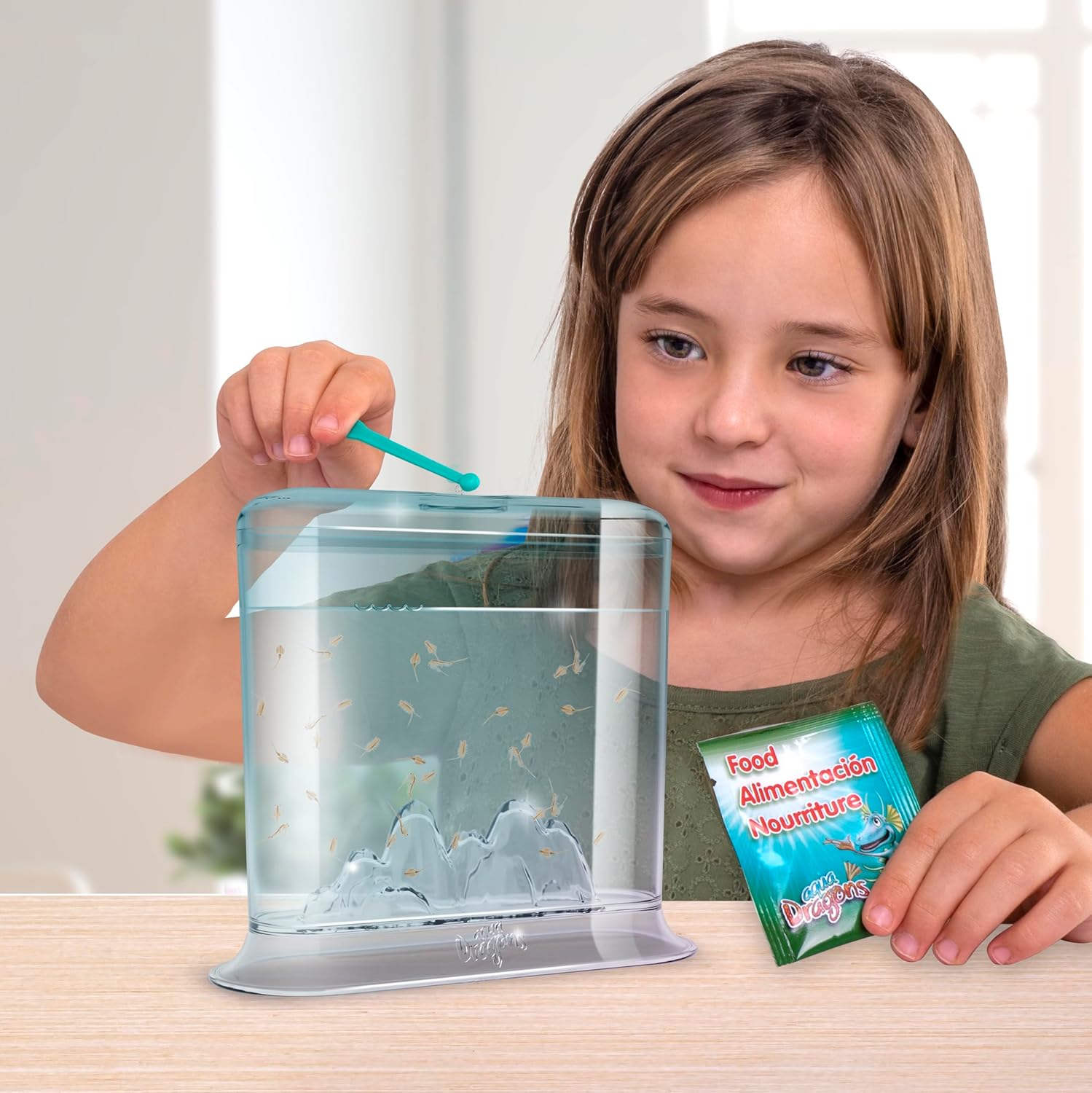 Animagic Aqua Dragons Hatch 'n' Grow Basic Tank | Build an Aquatic Ecosystem, Watch Prehistoric Pets Hatch & Grow Science Kit | Ages 6+
