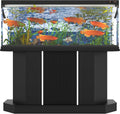 55-75 Gallon Fish Tank Stand with Power Outlet, Heavy Duty Aquarium Stand with Cabinet Storage for Home＆Office, Turtle Tank, Reptile Terrarium, 880LBS Capacity, Tank not Included