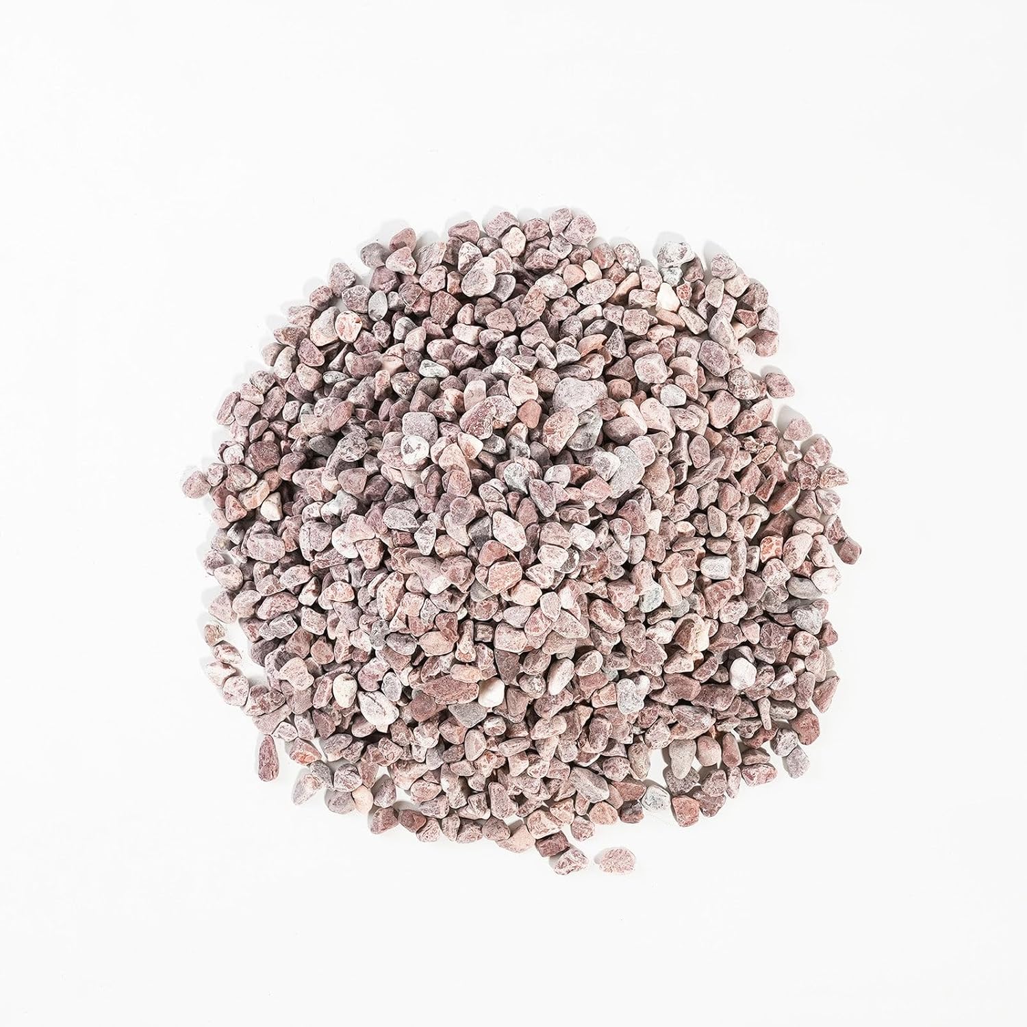 CONSDAN 2 LBS Natural Gravel for Fish Tank, StoneCreek Betta Fish Aquarium Gravel, Vase Filler, River Rocks, Fish Tank Decorations, Perfect for Aquarium Decor, Fish Tank, & Indoor Plant, Red