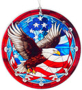 American Bald Eagle Ornament, Patriotic Christmas Ornament 2025, Eagle Christmas Decoration for Tree, Military Ornament Gift for Men, Army Patriotic Decor, American Eagle Symbol Keepsake for Veterans